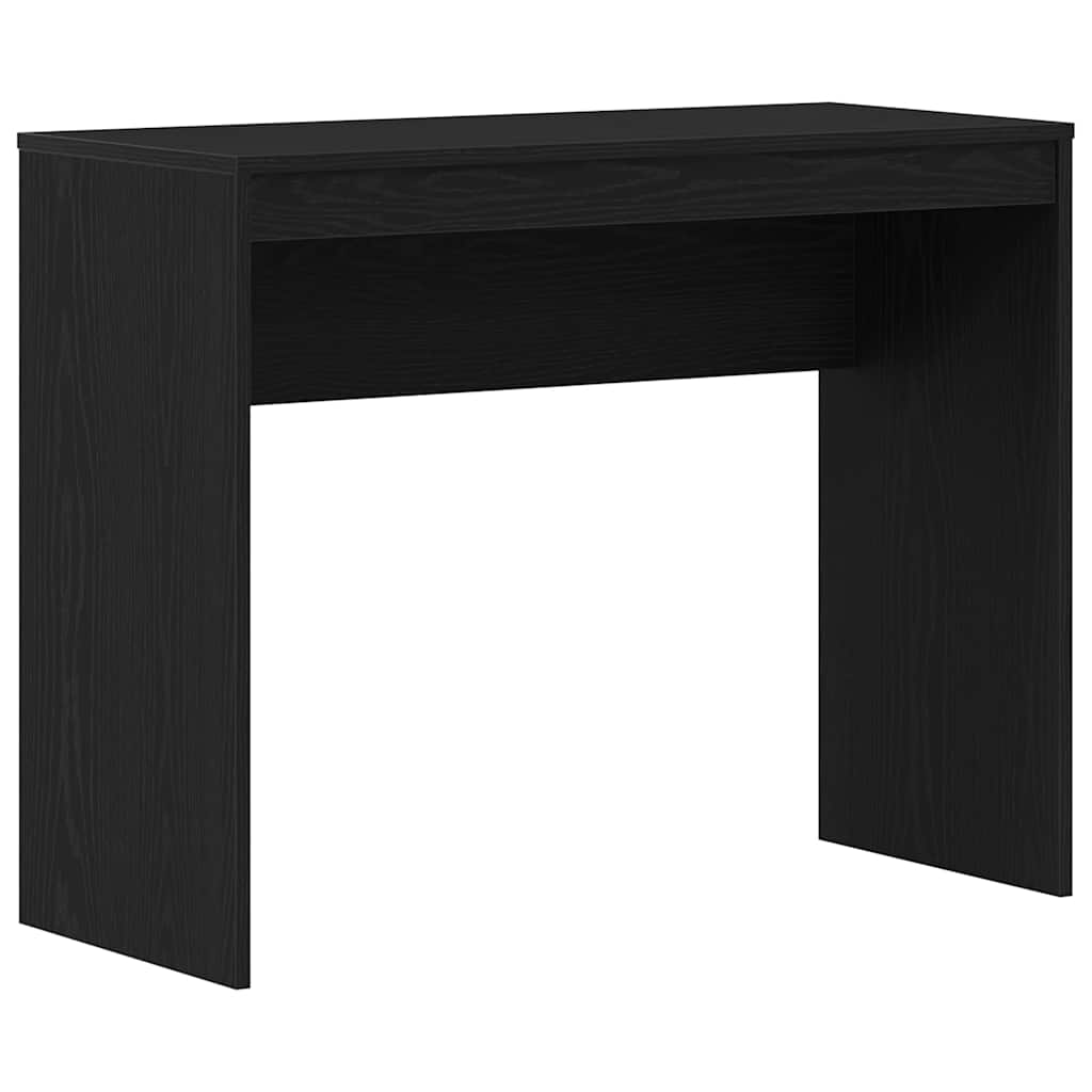 Scrivania Rovere Nero 90x40x72 cm Legno ingegnerizzato | homemem39