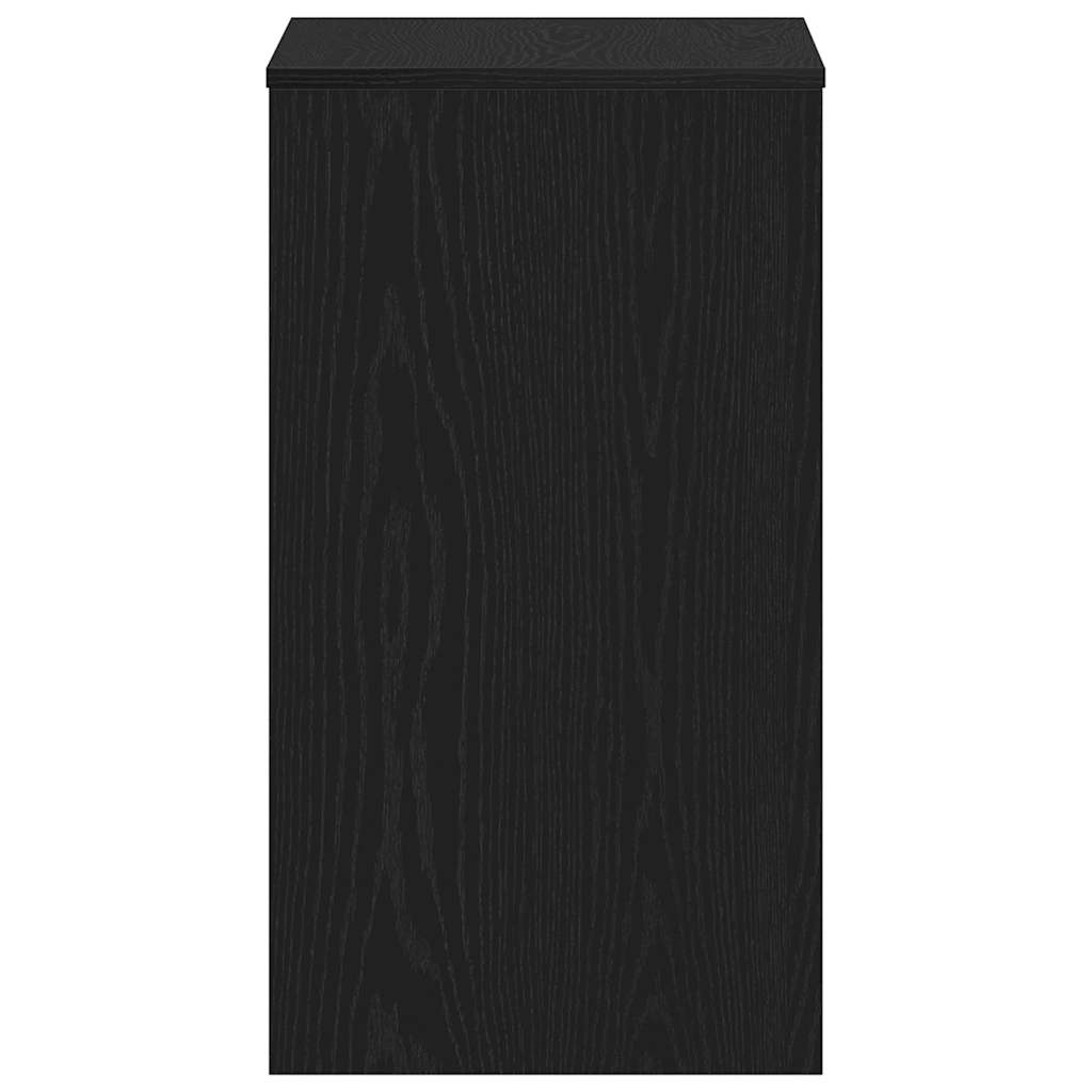Scrivania Rovere Nero 90x40x72 cm Legno ingegnerizzato | homemem39