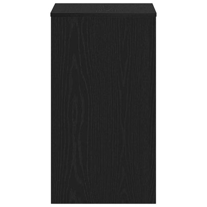 Scrivania Rovere Nero 90x40x72 cm Legno ingegnerizzato | homemem39