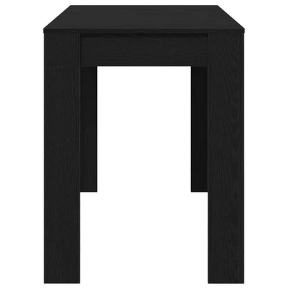 Tavolo da Pranzo Rovere Nero 120x60x76 cm Legno Multistrato