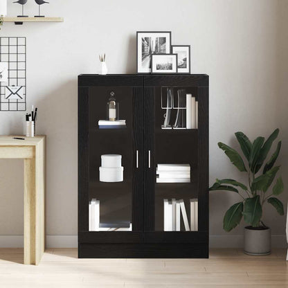 Libreria Rovere Nero 82,5x30,5x115 cm in Legno Multistrato | homemem39