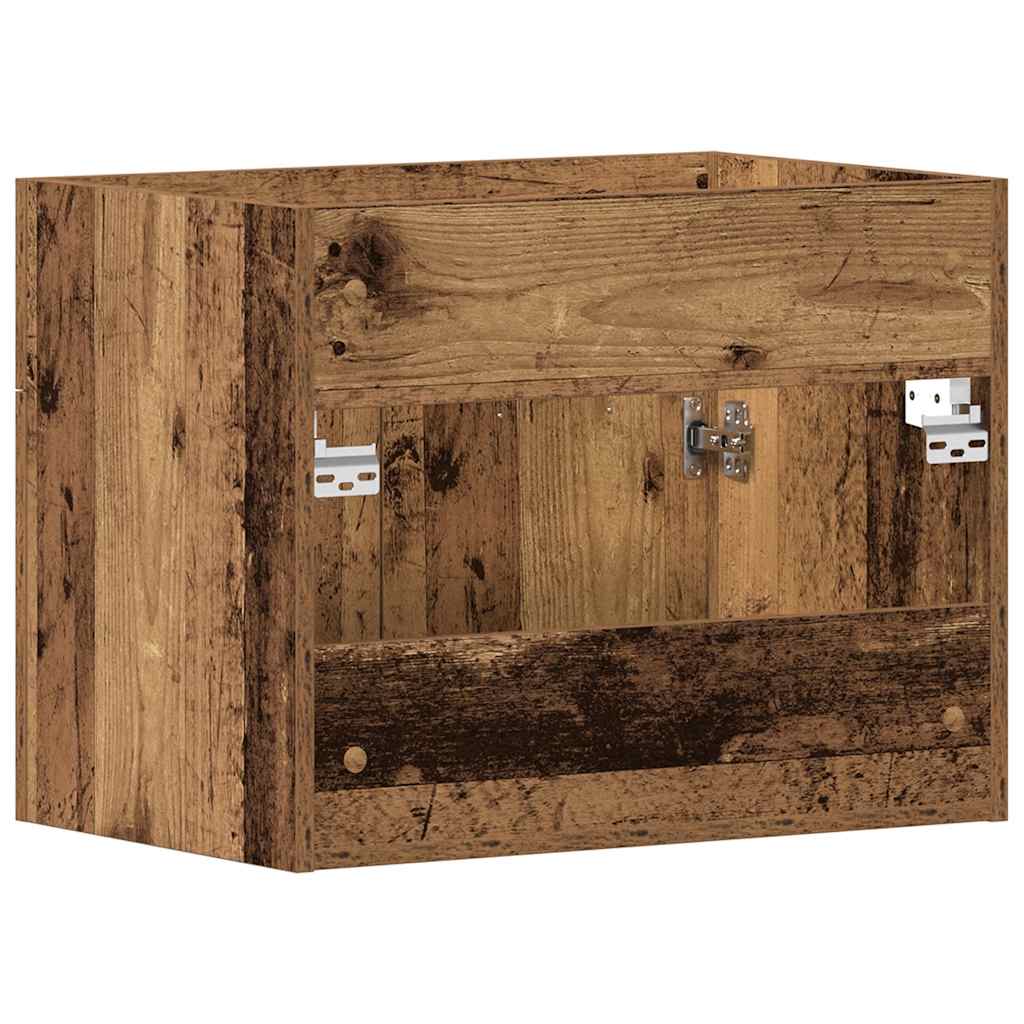 Mobile Lavabo Bagno Legno Antico 60x38,5x46 cm in Truciolato | homemem39