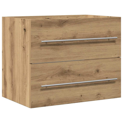 Mobile Lavabo Bagno Artigianale 60x38,5x48 cm Legno Multistrato