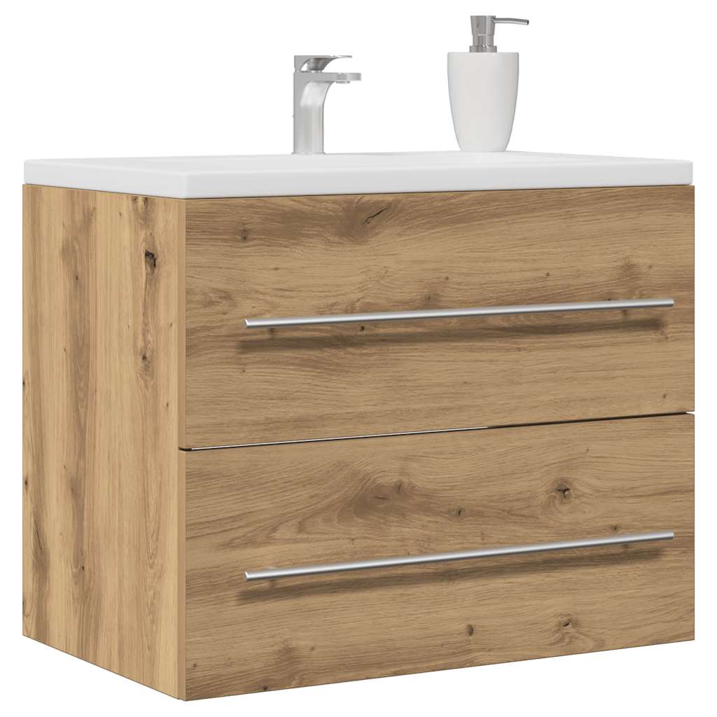 Mobile Lavabo Bagno Artigianale 60x38,5x48 cm Legno Multistrato