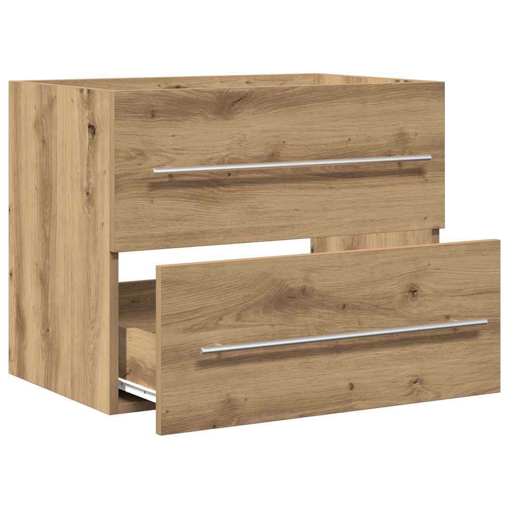 Mobile Lavabo Bagno Artigianale 60x38,5x48 cm Legno Multistrato | homemem39