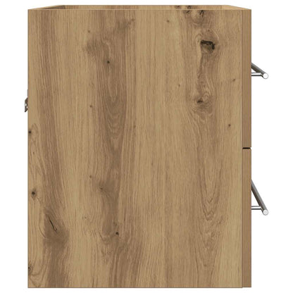 Mobile Lavabo Bagno Artigianale 60x38,5x48 cm Legno Multistrato | homemem39