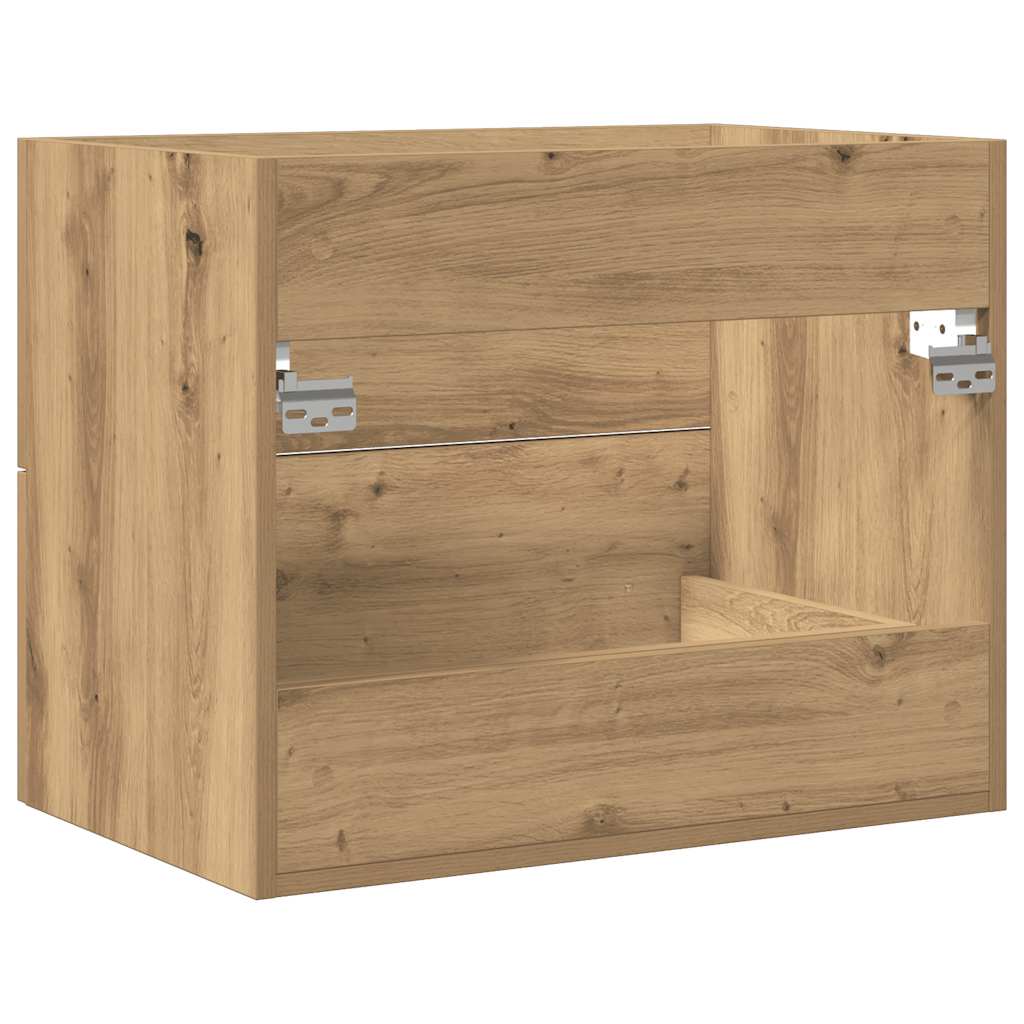 Mobile Lavabo Bagno Artigianale 60x38,5x48 cm Legno Multistrato