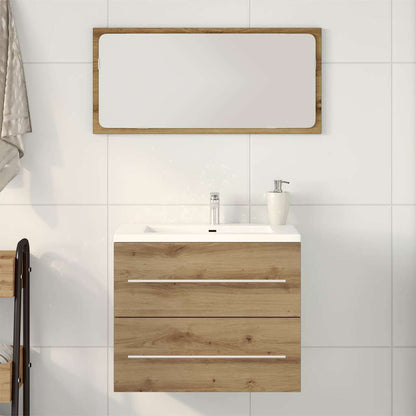 Mobile Lavabo Bagno Artigianale 60x38,5x48 cm Legno Multistrato