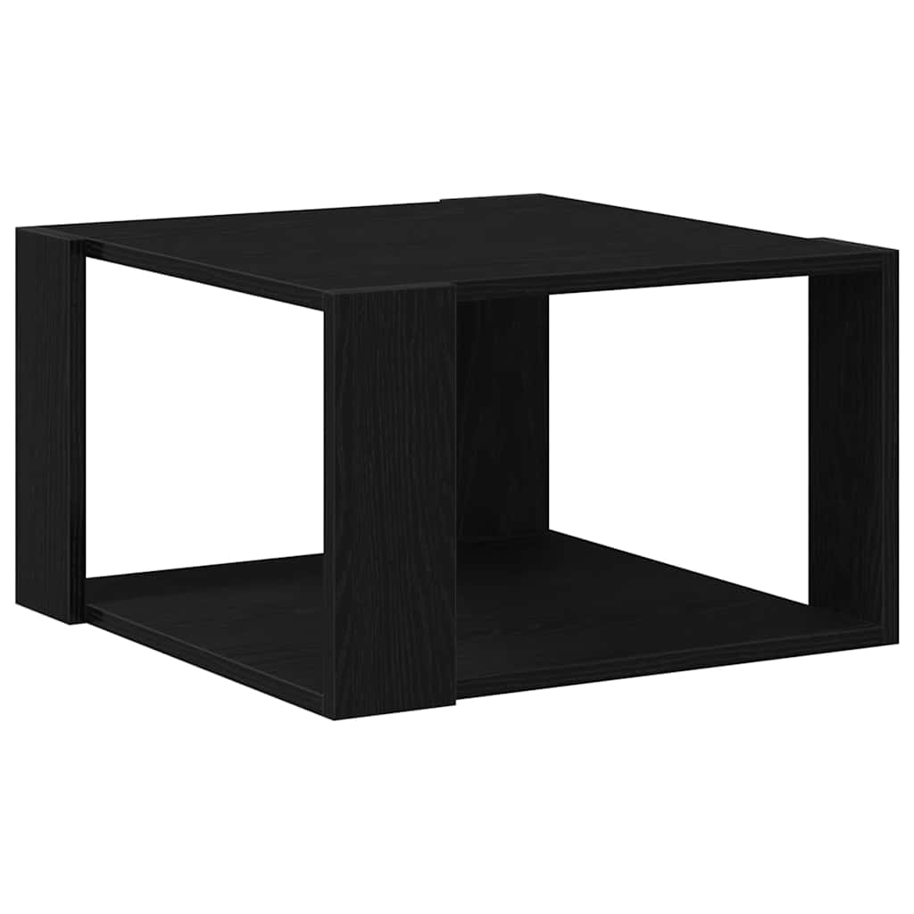 Tavolino da salotto Rovere Nero 85 x 55 x 31 cm