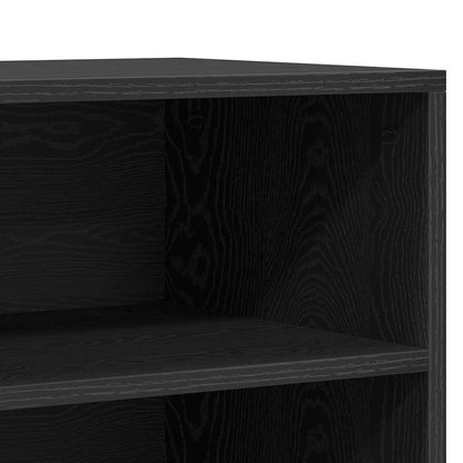 Credenza Rovere Nero 57 x 35 x 70 cm Legno multistrato