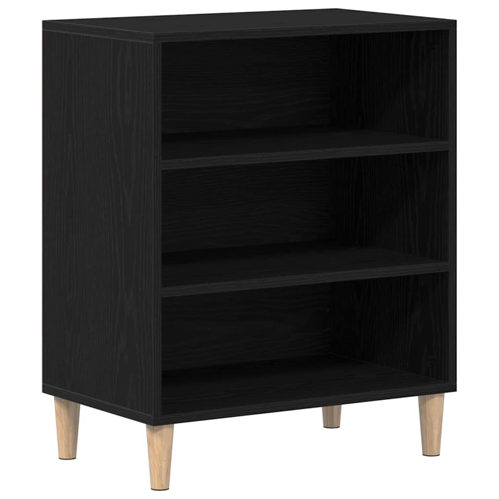 Credenza Rovere Nero 57 x 35 x 70 cm Legno multistrato
