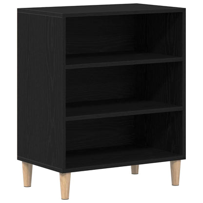 Credenza Rovere Nero 57 x 35 x 70 cm Legno multistrato