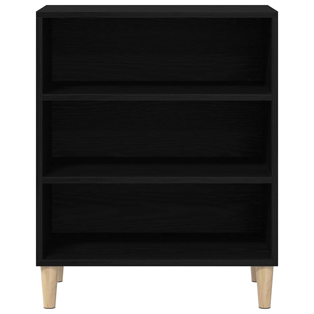 Credenza Rovere Nero 57 x 35 x 70 cm Legno multistrato