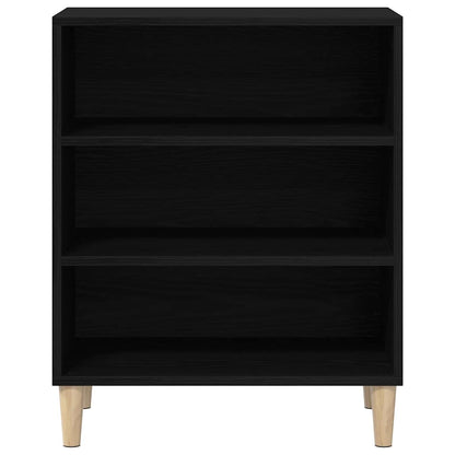 Credenza Rovere Nero 57 x 35 x 70 cm Legno multistrato