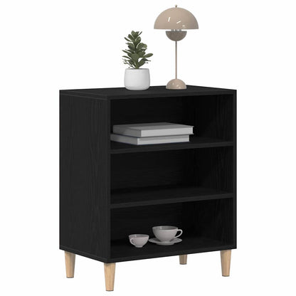 Credenza Rovere Nero 57 x 35 x 70 cm Legno multistrato