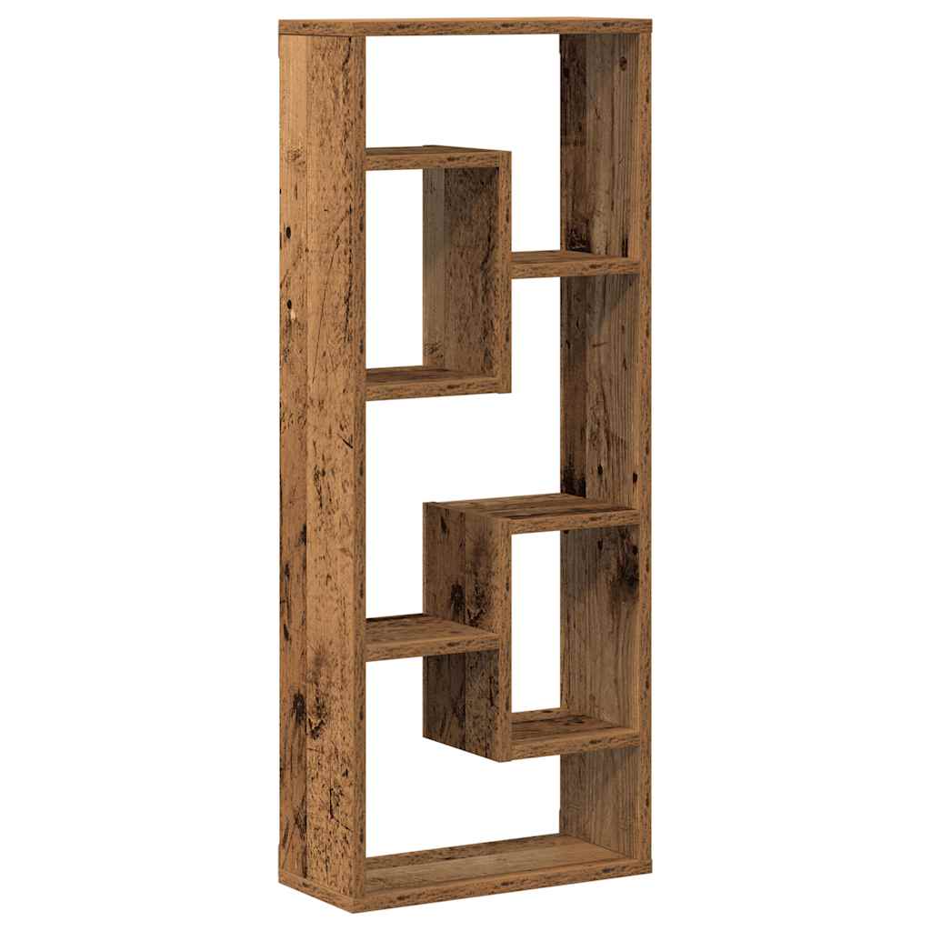 Mensola da parete in legno antico 36x16x90 cm in legno ingegnerizzato | homemem39