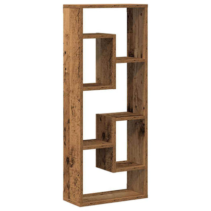 Mensola da parete in legno antico 36x16x90 cm in legno ingegnerizzato | homemem39