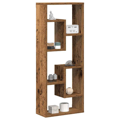 Mensola da parete in legno antico 36x16x90 cm