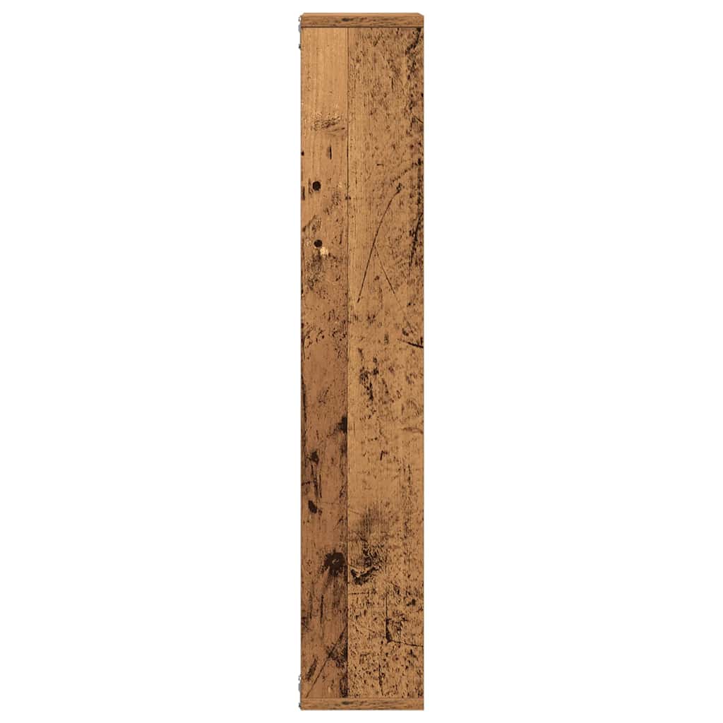 Mensola da parete in legno antico 36x16x90 cm in legno ingegnerizzato | homemem39