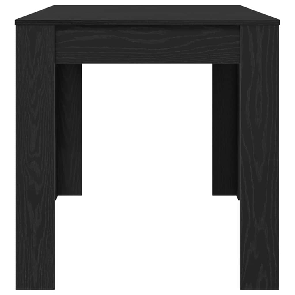 Tavolo da pranzo Rovere Nero 140 x 74,5 x 76 cm polyrattan