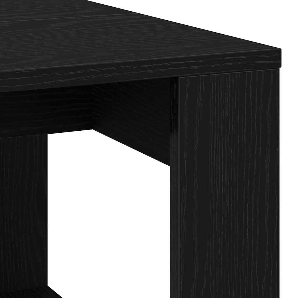 Tavolino da salotto Rovere Nero 102 x 50 x 35 cm | homemem39