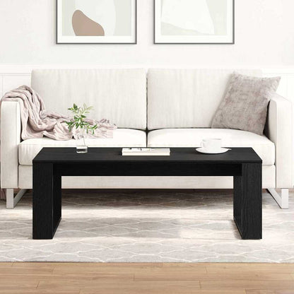 Tavolino da salotto Rovere Nero 102 x 50 x 35 cm | homemem39