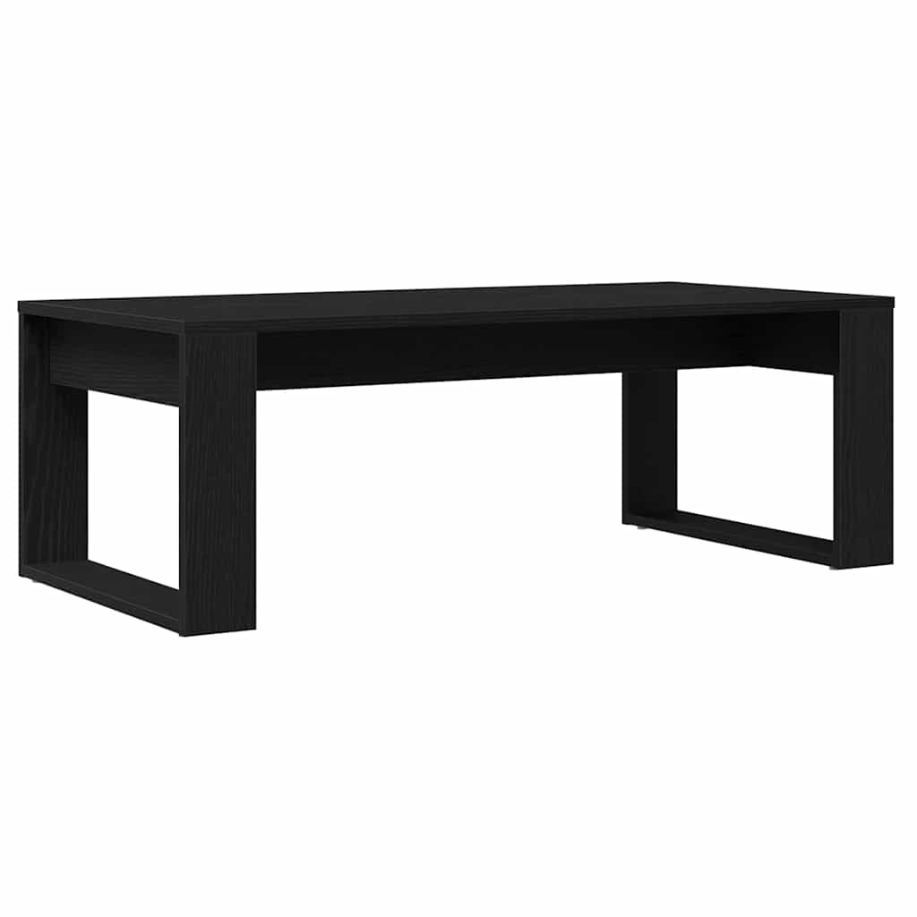 Tavolino da salotto Rovere Nero 102 x 50 x 35 cm | homemem39