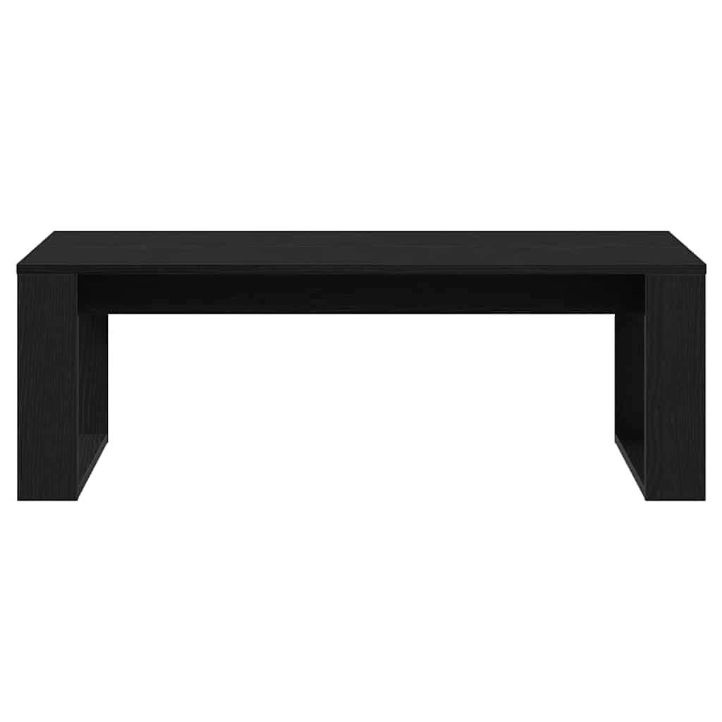 Tavolino da salotto Rovere Nero 102 x 50 x 35 cm | homemem39