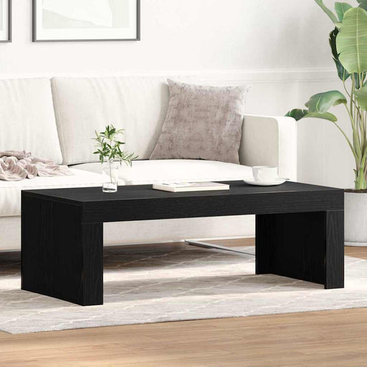Tavolino da salotto Rovere Nero 102 x 50 x 35 cm | homemem39