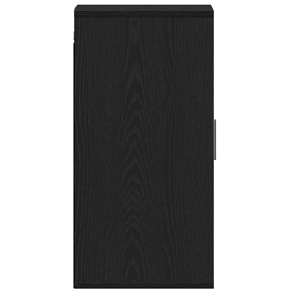 Scarpiera Rovere Rovere Nero 32x35x70 cm in Legno Multistrato - homemem39