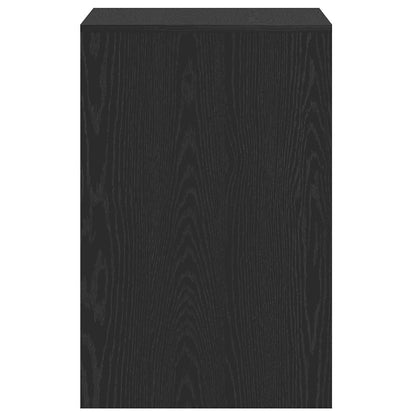 Scrivania Rovere Nero 101x50x76,5 cm in Legno Multistrato - homemem39