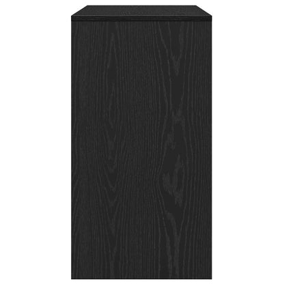 Tavolino Consolle Rovere Nero 89x41x76,5cm Legno Multistrato | homemem39