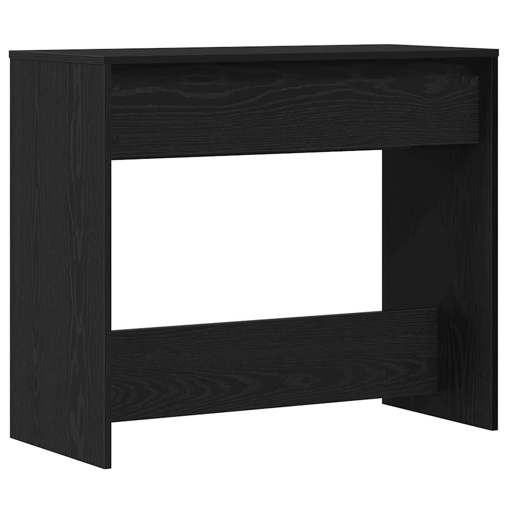 Tavolino Consolle Rovere Nero 89x41x76,5cm Legno Multistrato | homemem39
