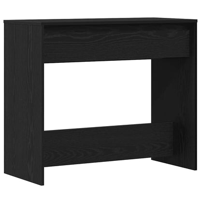 Tavolino Consolle Rovere Nero 89x41x76,5cm Legno Multistrato | homemem39