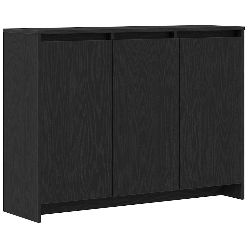 Credenza Nero 102 x 29.5 x 75 cm Legno multistrato