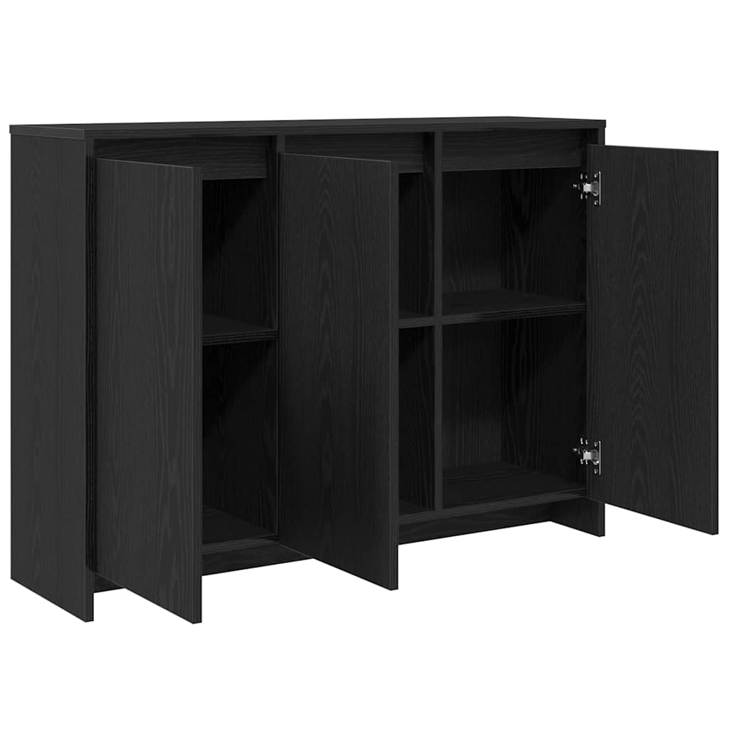 Credenza Nero 102 x 29.5 x 75 cm Legno multistrato