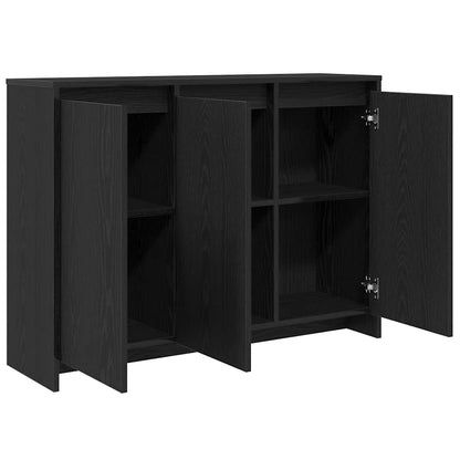 Credenza Nero 102 x 29.5 x 75 cm Legno multistrato