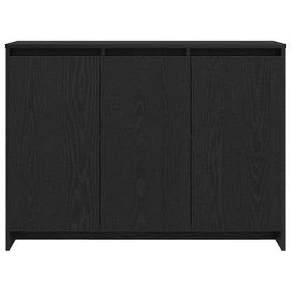 Credenza Nero 102 x 29.5 x 75 cm Legno multistrato