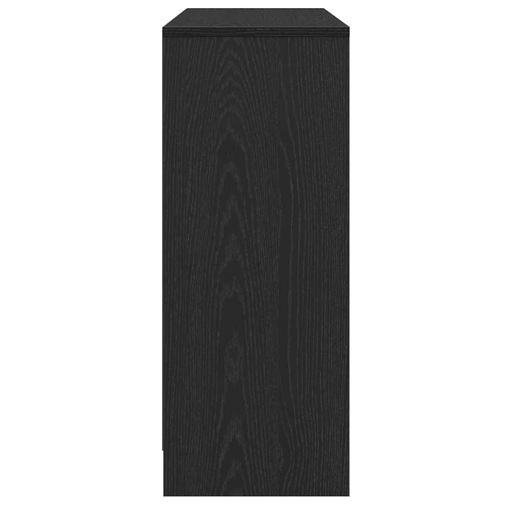 Credenza Nero 102 x 29.5 x 75 cm Legno multistrato