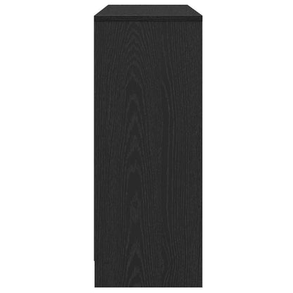 Credenza Nero 102 x 29.5 x 75 cm Legno multistrato