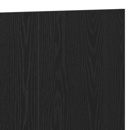 Testiera del letto con testiera Rovere Nero 160 x 1.5 x 80.5 cm | homemem39
