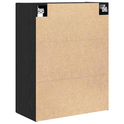 Armadietto a muro Rovere Nero 69,5 x 34 x 90 cm