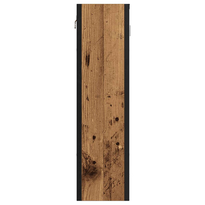 Mobile da Bagno con Specchio Legno Antico 60x16x60cm Truciolato | homemem39