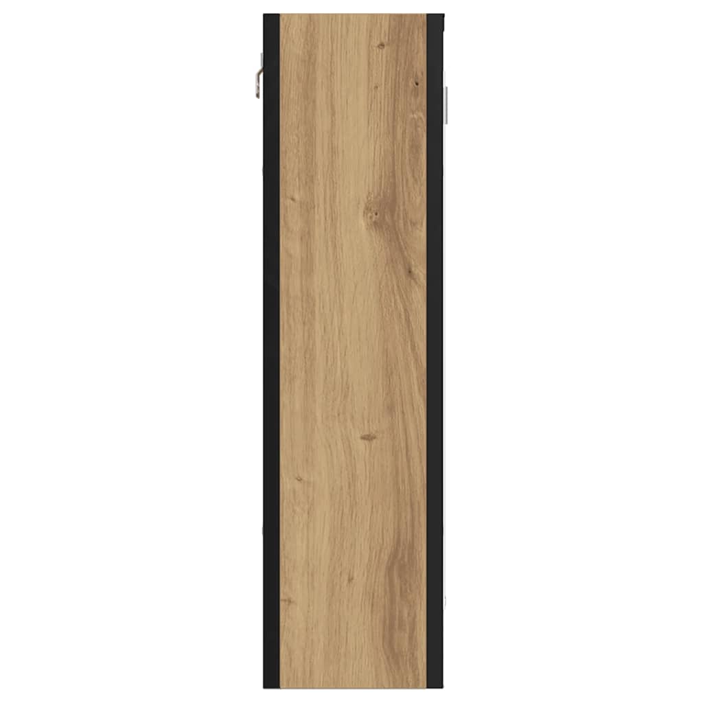 Mobile Bagno Specchio Rovere Artigianale 60x16x60 cm Truciolato | homemem39
