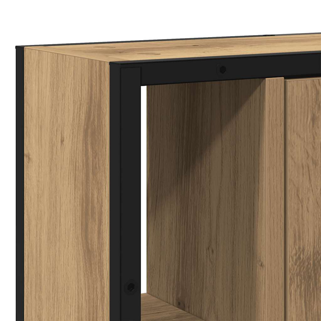 Mobile Bagno Specchio Rovere Artigianale 60x16x60 cm Truciolato | homemem39