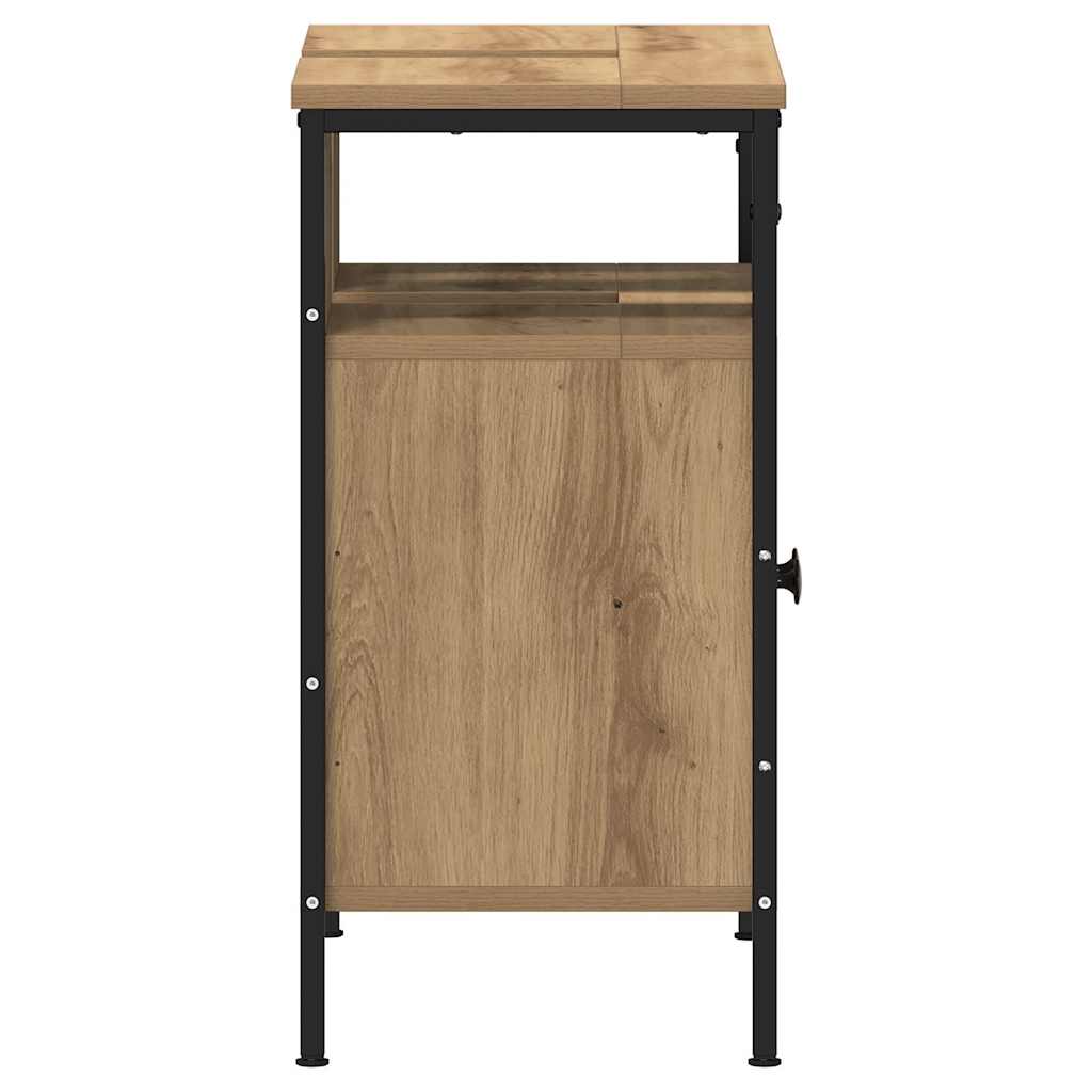 Mobile Lavabo Bagno Rovere Artigianale 60x30x60cm Truciolato | homemem39