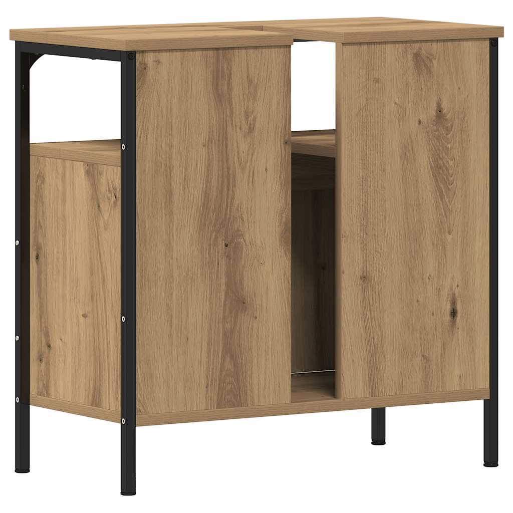 Mobile Lavabo Bagno Rovere Artigianale 60x30x60cm Truciolato | homemem39