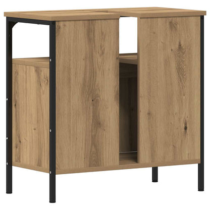 Mobile Lavabo Bagno Rovere Artigianale 60x30x60cm Truciolato | homemem39