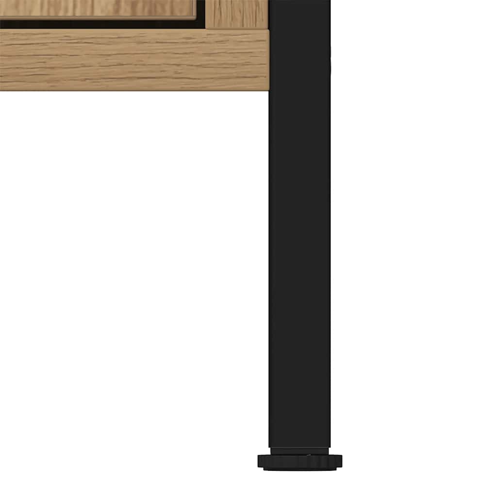 Mobile Lavabo Bagno Rovere Artigianale 60x30x60cm Truciolato | homemem39