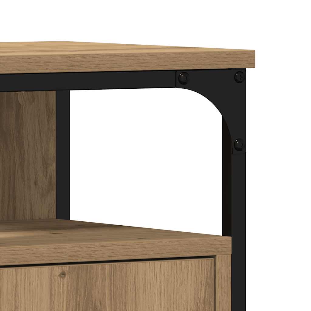 Mobile Lavabo Bagno Rovere Artigianale 60x30x60cm Truciolato | homemem39